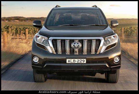 الواجهة الامامية الجديدة لتويوتا برادو 2015