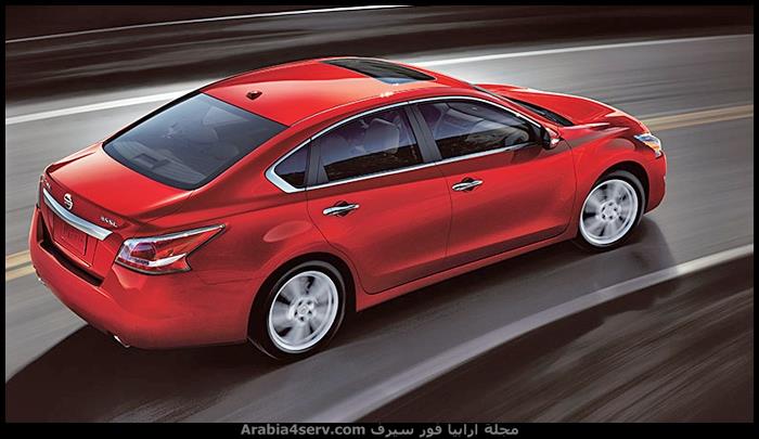 نيسان التيما 2015 حمراء