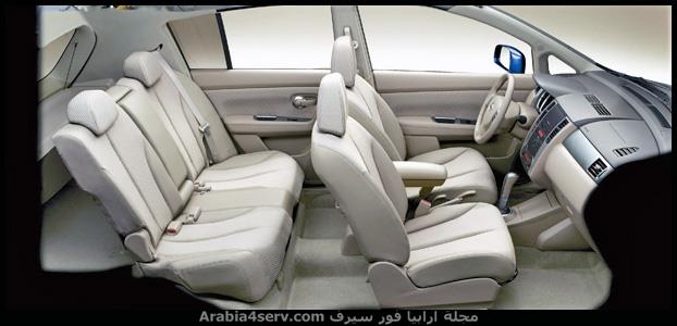 نيسان تيدا 2015 من الداخل